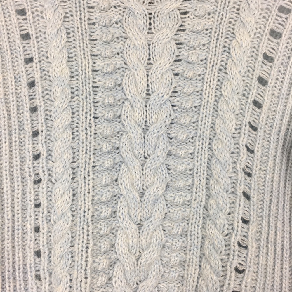 Club Monaco Cable Knit Merino Wool Sweater - Picture 4 of 8